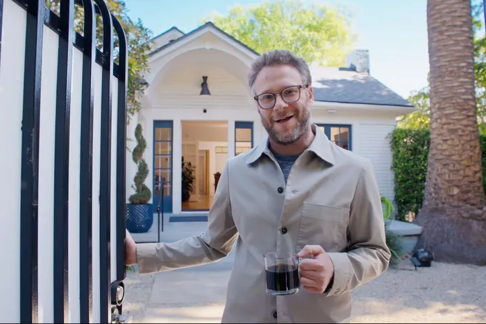 seth rogan at pottery wheel