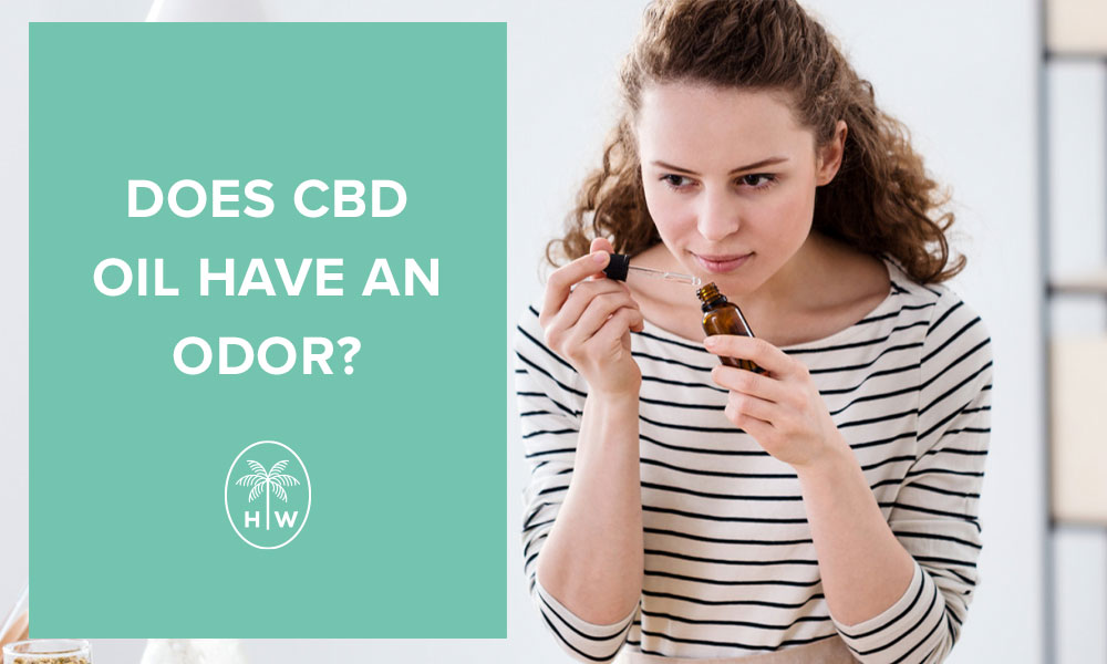 does cbd oil smell