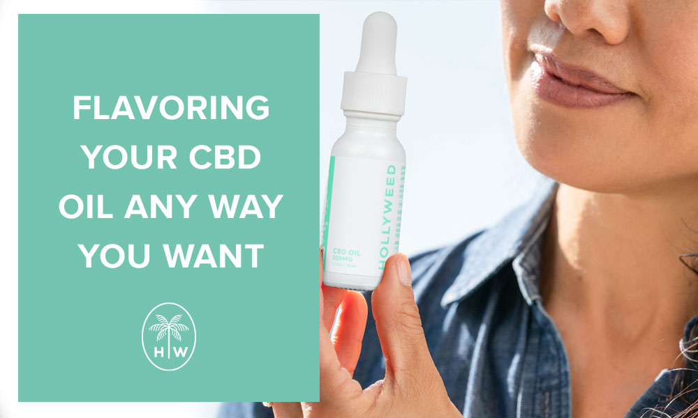 how to flavor cbd oil