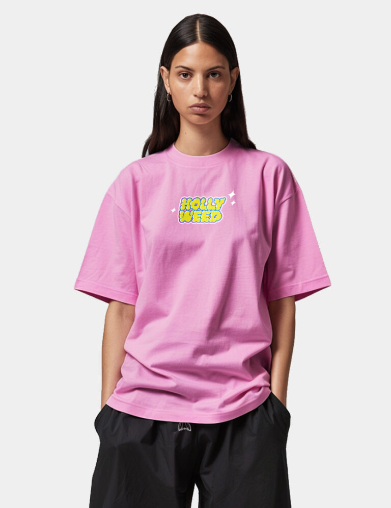 smokey logo shirt pink on figure