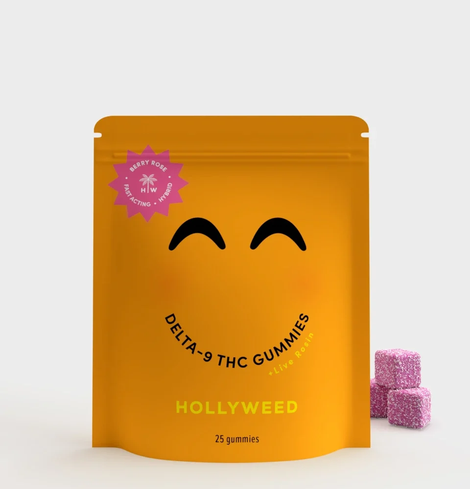 500 mg edible gummies - delta-9 thc, delta-8 and thcp